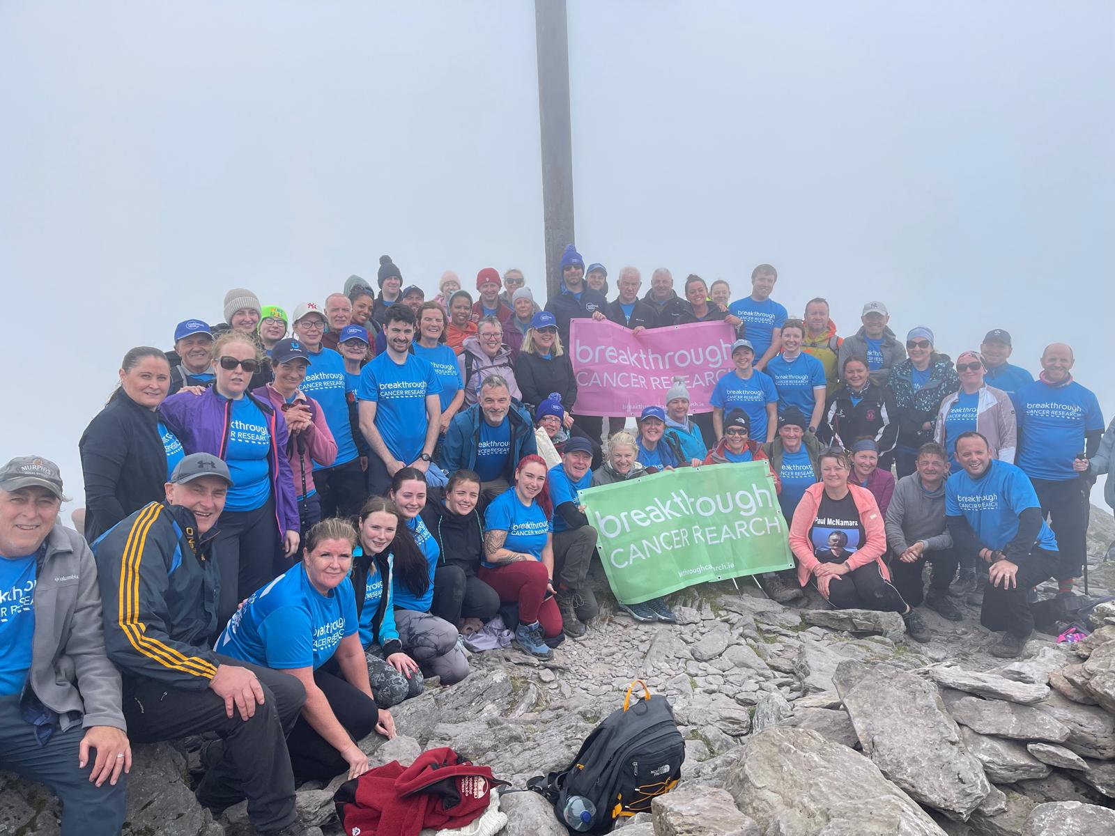 Hiking with Breakthrough Cancer Research