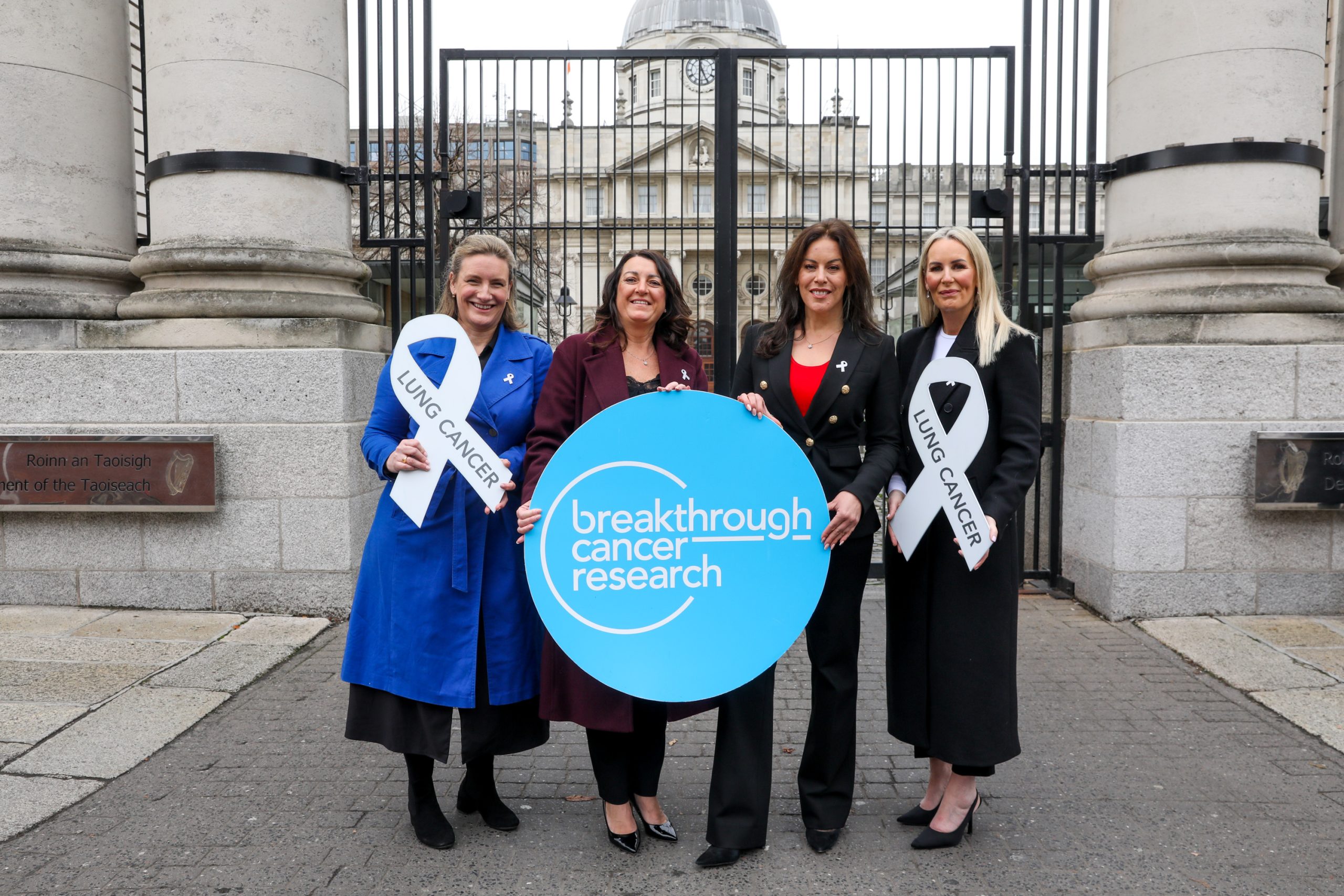 Ireland’s First White Ribbon for Lung Cancer Launched at Leinster House ...
